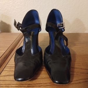 DONNA KARAN MARY JANE Style pumps Black sz 7